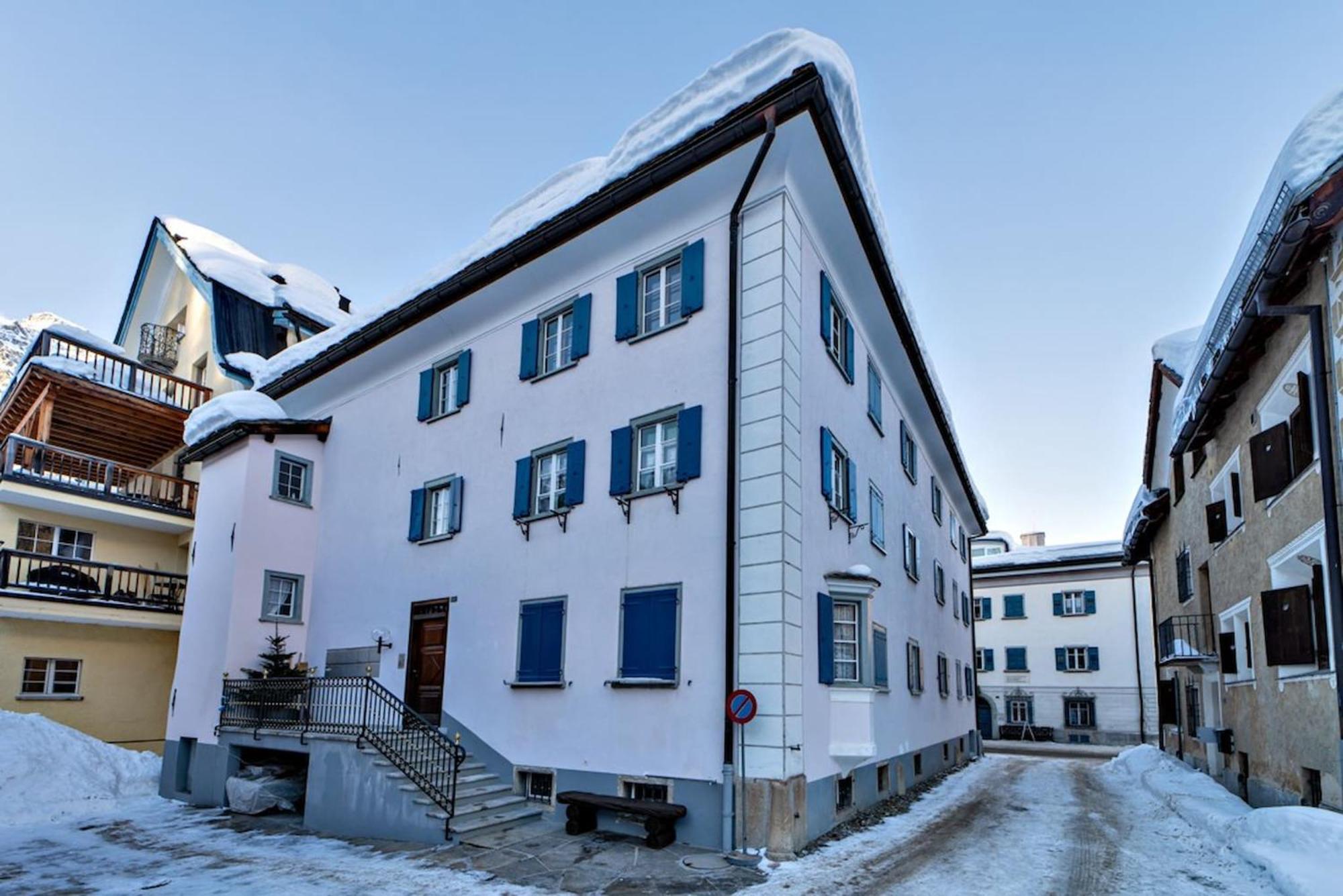 Chesa La Cuntainta - Sils Maria Apartment Luaran gambar